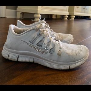 Free run 5 custom made with sequins.